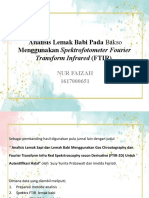 ANALISIS LEMBAK BABI PADA BAKSO MENGGUNAKAN FTIR