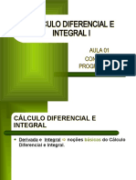 Cálculo Diferencial E Integral I