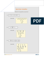 4.2 Ejercicios Ecuaciones