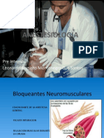 Bloqueantes Neuromusculares (expo)
