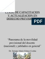 Curso de Capacitacion y Actualizacion en Derecho Previsional