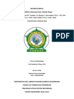 Review Jurnal Manajemen Dan Bisnis (Fungsi Perencanaan Dalam Organisasi) - Ahmad Insani Asadullah-2002050685