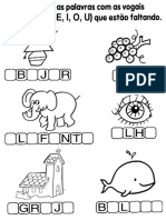 Apostila de Atividades para Alfabetização PARA BAIXAR