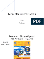 Pert 01 - Pengantar Sistem Operasi