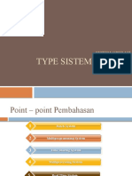 Pert 02 - Type Sistem Operasi