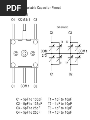 Variable Capacitor Pin Configuration