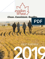 Canadian Wheat Crop in Review 2019 11 05