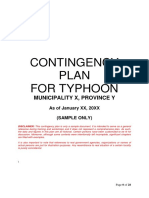 414752466 Sample Contingency Plan