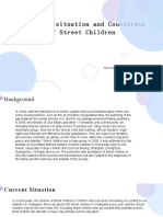 Current situation and Countermeasures of Street Children