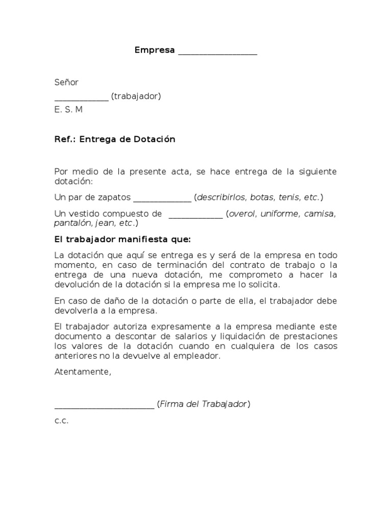ACTA DE ENTREGA DE DOTACION ll[1]