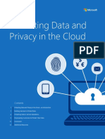 Protecting Data and Privacy in The Cloud