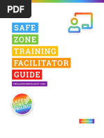 Safe Zone Foundational Curriculum - Facilitator Guide 5