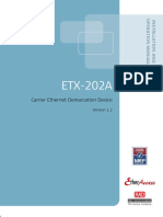 ETX-202A: Carrier Ethernet Demarcation Device