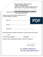 Contoh Surat Dokter