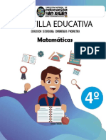 4º Cartilla - Matematica