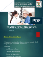 Examen Oftalmologico