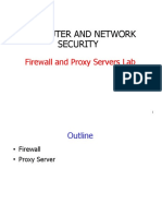 Firewall and Proxy Servers