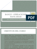 Moneda y Banca - Operaciones Bancarias 2021