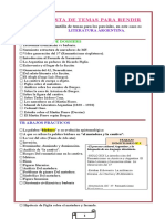 Lista de temas Argentina.