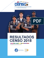 Resultados Censo 2018