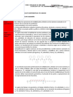 Ficha Técnica #2 Matematicas 8ºa Mes Abril Oa 2