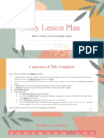 Trity Lesson Plan - by Slidesgo