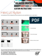 Application Instructions - FlexCut Nylon
