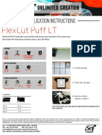 Application Instructions - FlexCut Puff LT