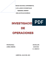 Modulo II Investigacion de Operaciones