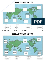 What Time Is It Worksheet PDF