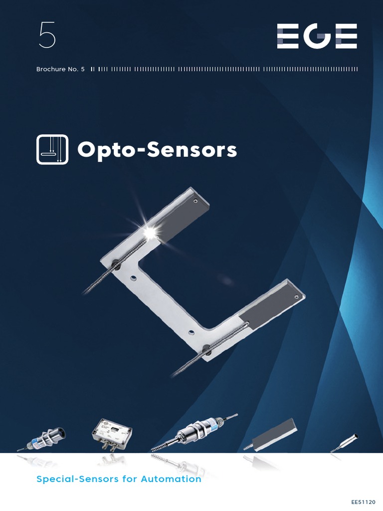 Opto-Sensors: Automation Solutions Guide | PDF | Optical Fiber | Amplifier