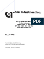 Accu-Turn 4401 Tire Changer Parts