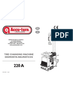 Accu-Turn 220A Tire Changer Parts