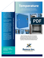 Bemco Inc Discusses Air Flow Calculations for Temperature Uniformity in Environmental Chambers