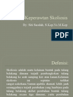 Asuhan Keperawtan Skoliosis