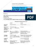 Engexam - info-IELTS Listening Practice Test 15 Printable