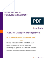 Introduction To It Service Management: Slide 1