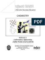 Chem M2 Laboratory Apparatus, Safety Rules & Symbols