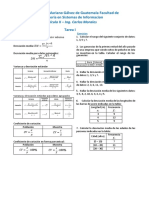 Tarea 1 - Estadistica I