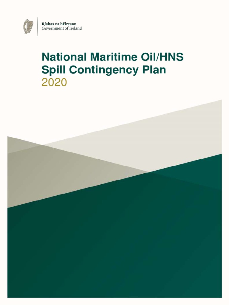 National Maritime Oil/HNS Spill Contingency Plan PDF Oil Spill
