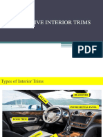 Automotive Plastic Interior Trims Details