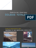 Solidos Totales-Sistema Carbonato