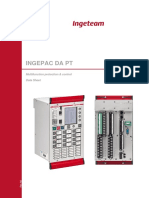 Ingepac Da PT: Multifunction Protection & Control Data Sheet