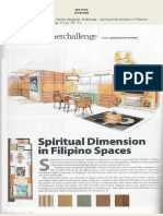 Condo Designer Challenge Spiritual Dimension in Filipino Spaces