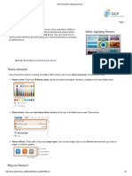 PowerPoint 2013 - Applying Themes