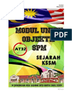 Tingkatan 5 Modul Latihan (Sejarah) 17-6-2021