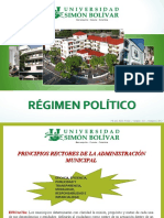 Regimen Politico Concejo Municipal