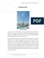 Design and Construction of Skyscraper: Fig 1. Burj Khalifa