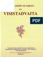 The Philosophy of Sadhana in Vishishtadvaita