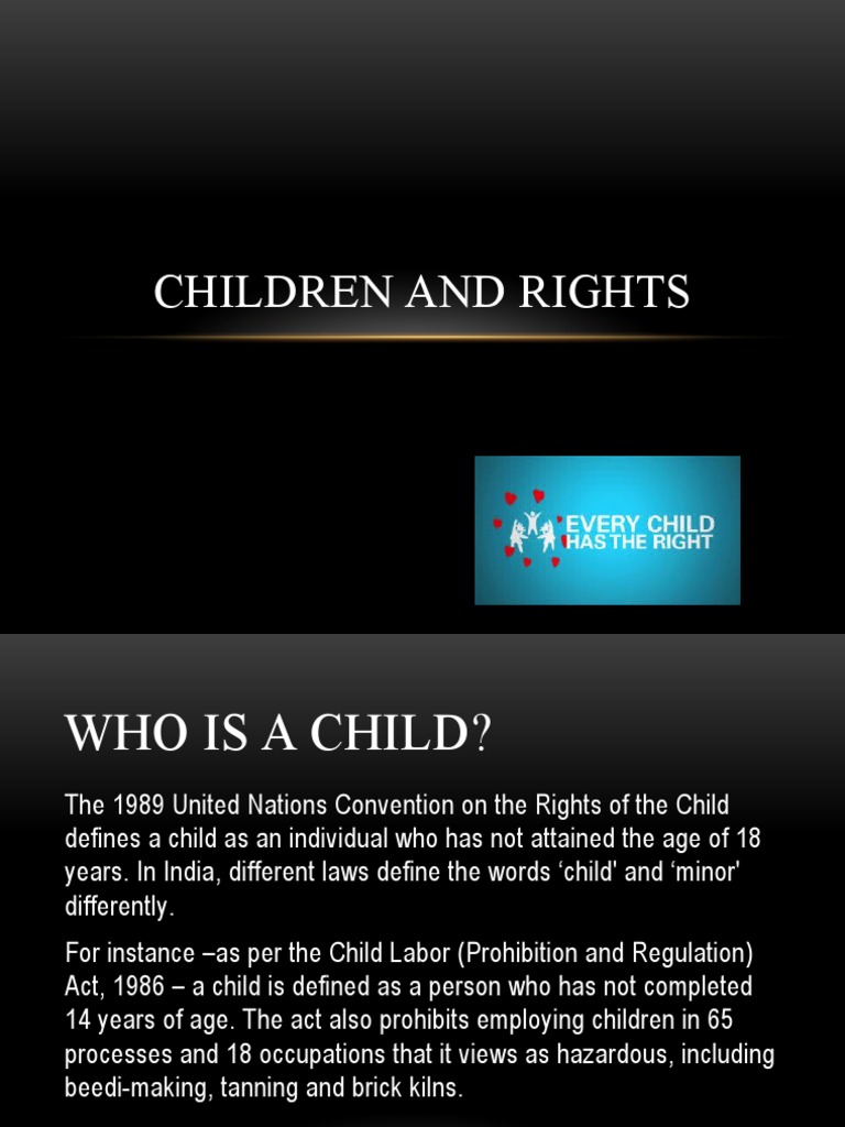 Children and Rights | PDF | Rights | Child Protective Services